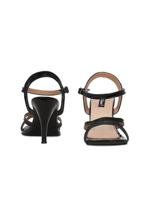 black ankle strap sandals - 16239562 - Standard Image - 3