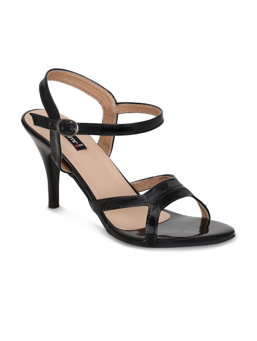 black ankle strap sandals - 16239562 - Zoom Image - 1