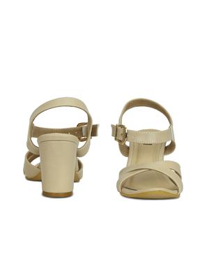 beige ankle strap sandals - 16239564 - Standard Image - 3