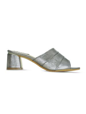 grey slip on sandals - 16239568 - Standard Image - 2