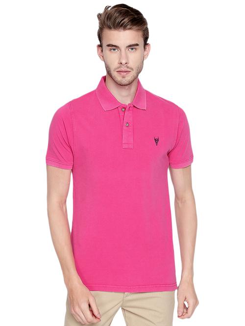pink solid t-shirt - 16239620 - Standard Image - 1