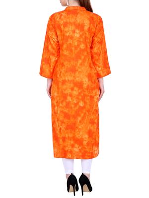 embroidered straight kurta - 16239649 - Standard Image - 3
