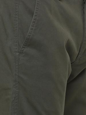 green solid chinos - 16239955 - Standard Image - 4