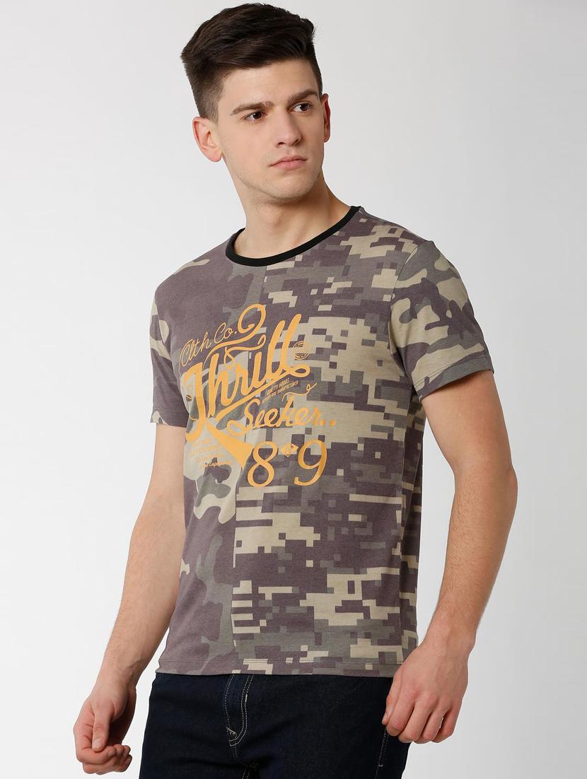 multicolor all over print tshirt - 16240435 - Zoom Image - 2