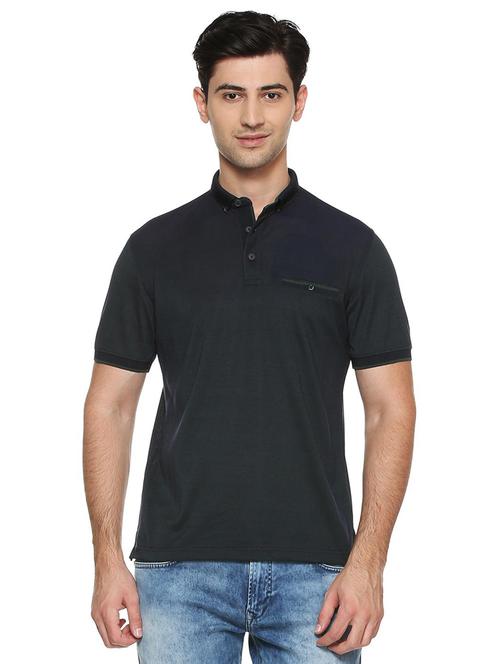 black solid t-shirt - 16240463 - Standard Image - 1