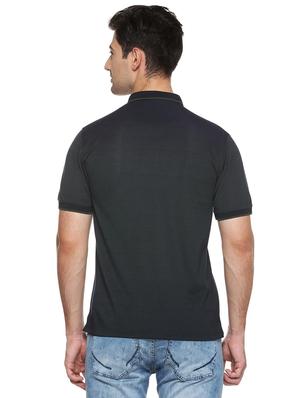 black solid t-shirt - 16240463 - Standard Image - 2