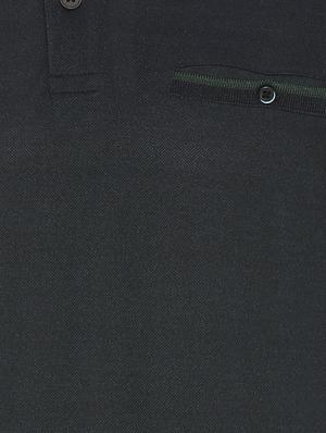 black solid t-shirt - 16240463 - Standard Image - 4