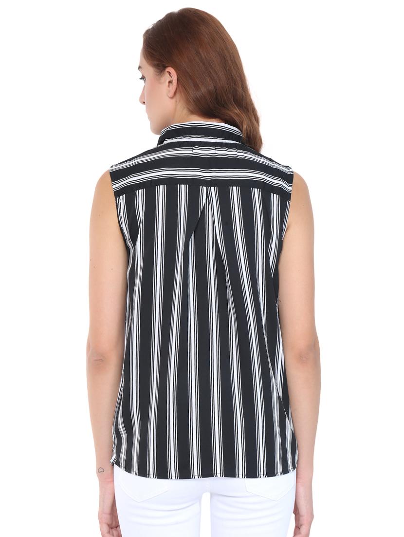 striped button up top - 16241689 - Zoom Image - 3