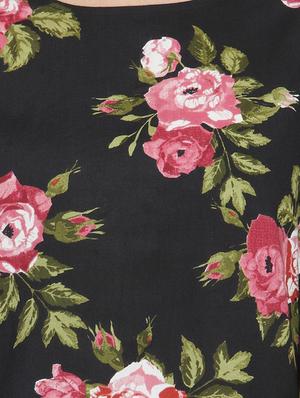 ruffle sleeved floral top - 16241733 - Standard Image - 5