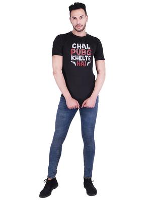 black typographic pubg tshirt - 16241974 - Standard Image - 4