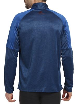 navy blue polyester blend casual jacket - 16242011 - Standard Image - 3
