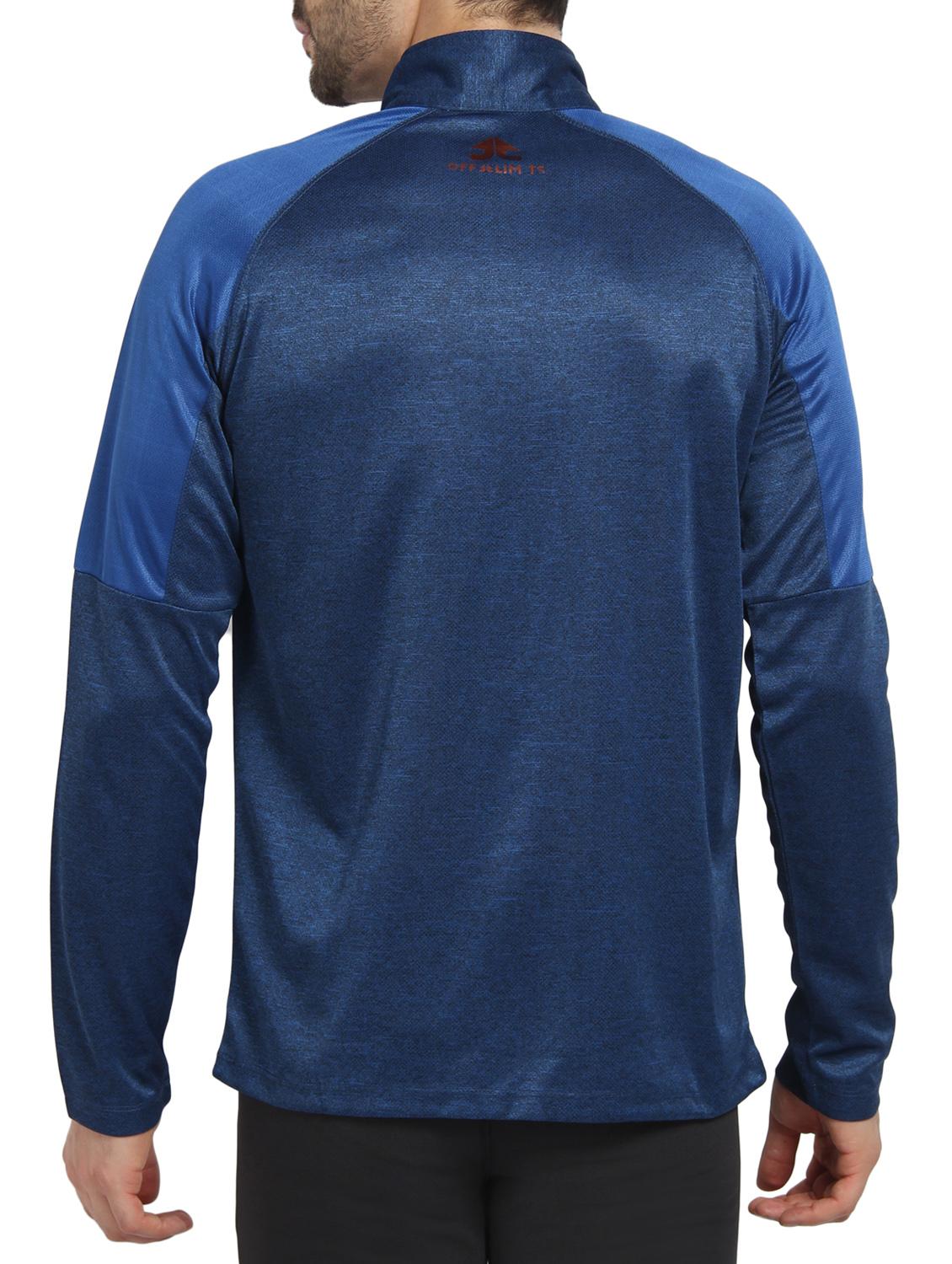 navy blue polyester blend casual jacket - 16242011 - Zoom Image - 3