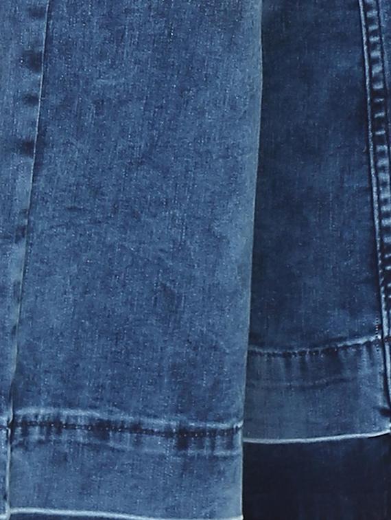 stone washed wide leg jeans - 16242123 - Zoom Image - 4