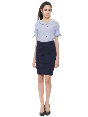 high rise solid pencil skirt - 16242168 - Standard Image - 3
