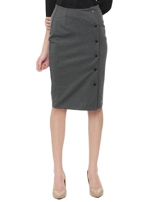 button up pencil skirt - 16242169 - Standard Image - 1