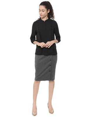 button up pencil skirt - 16242169 - Standard Image - 3