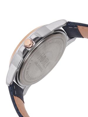 blue leather strap watch - 16242499 - Standard Image - 5