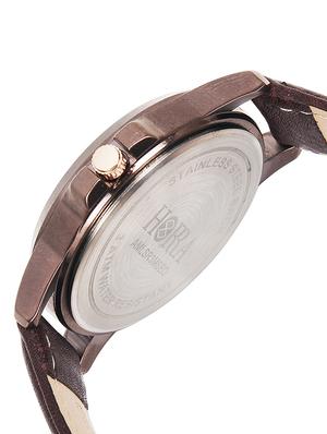 brown leather strap watch - 16242501 - Standard Image - 4