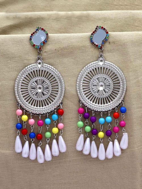 multi colored drop earring - 16243305 - Very Small Image - 1