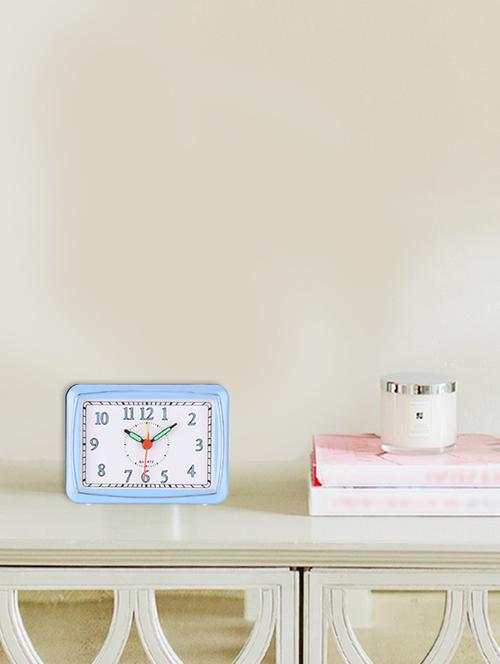 plastic 5" x 3.5" designer alarm clock - 16244058 - Standard Image - 1