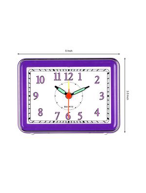 plastic 5" x 3.5" designer alarm clock - 16244068 - Standard Image - 3