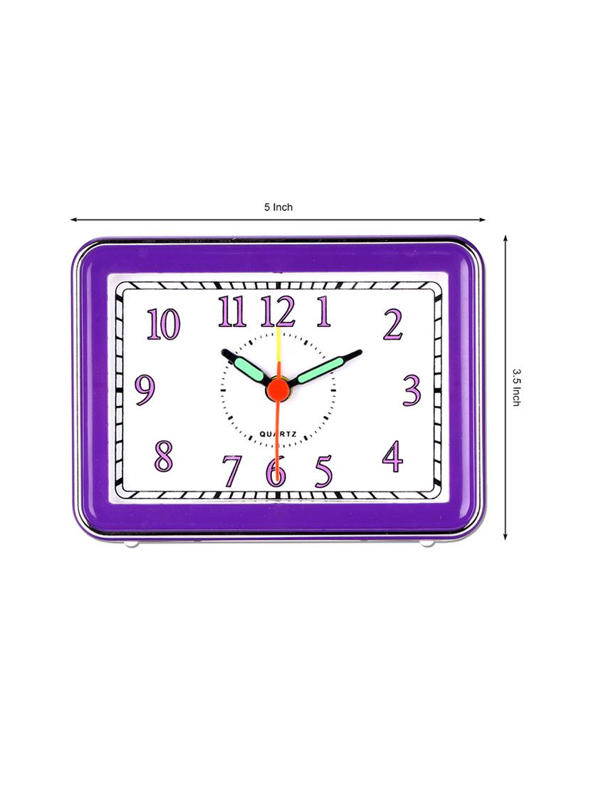 plastic 5" x 3.5" designer alarm clock - 16244068 - Zoom Image - 3