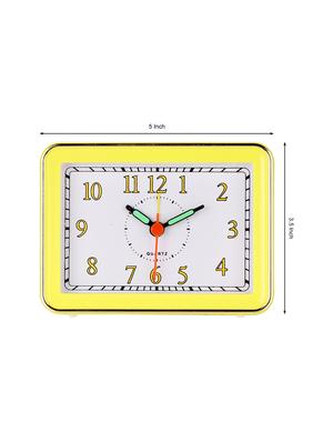 plastic 5" x 3.5" designer alarm clock - 16244071 - Standard Image - 3