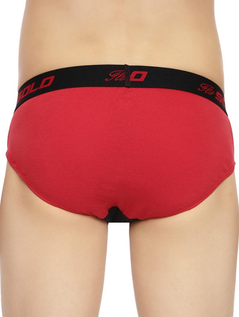 red color block hipster brief - 16245160 - Zoom Image - 2