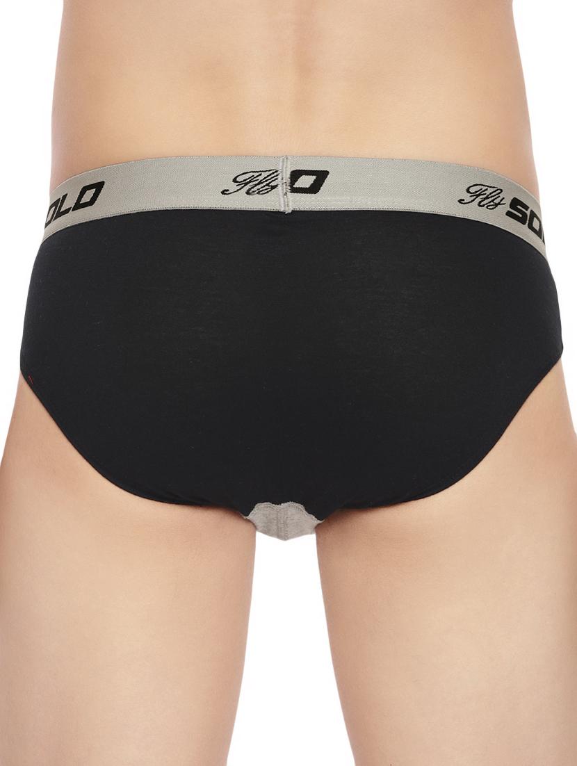 black color block hipster brief - 16245165 - Zoom Image - 2