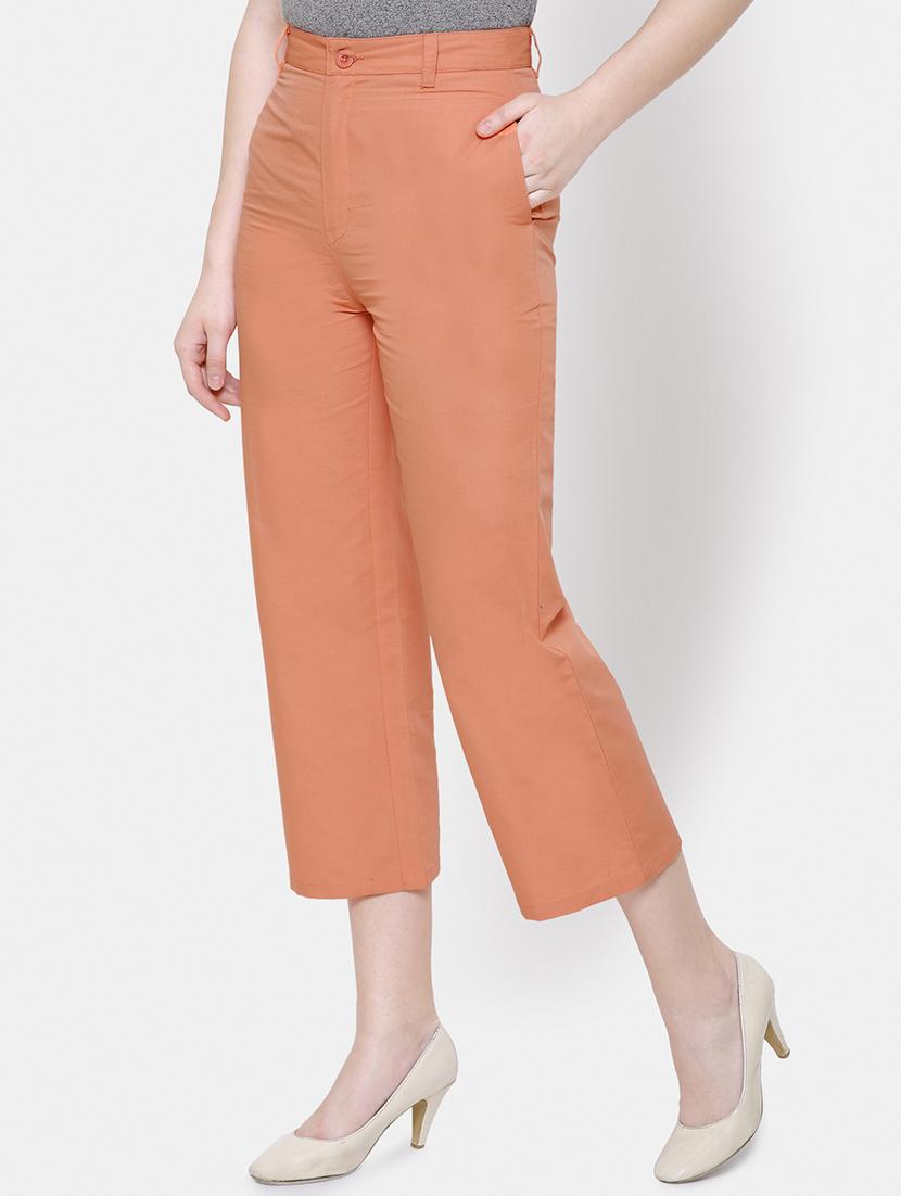 high rise cropped pants - 16245182 - Zoom Image - 2
