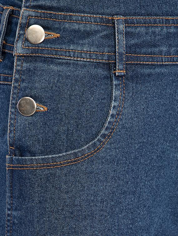 pocket patch shoulder strap dungaree - 16245234 - Zoom Image - 5