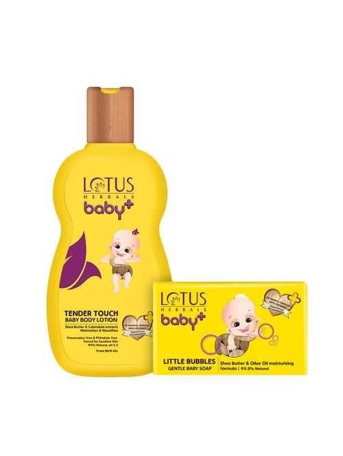lotus herbals baby combo pack of 2 (body lotion & baby soap) - 16245413 - Standard Image - 1