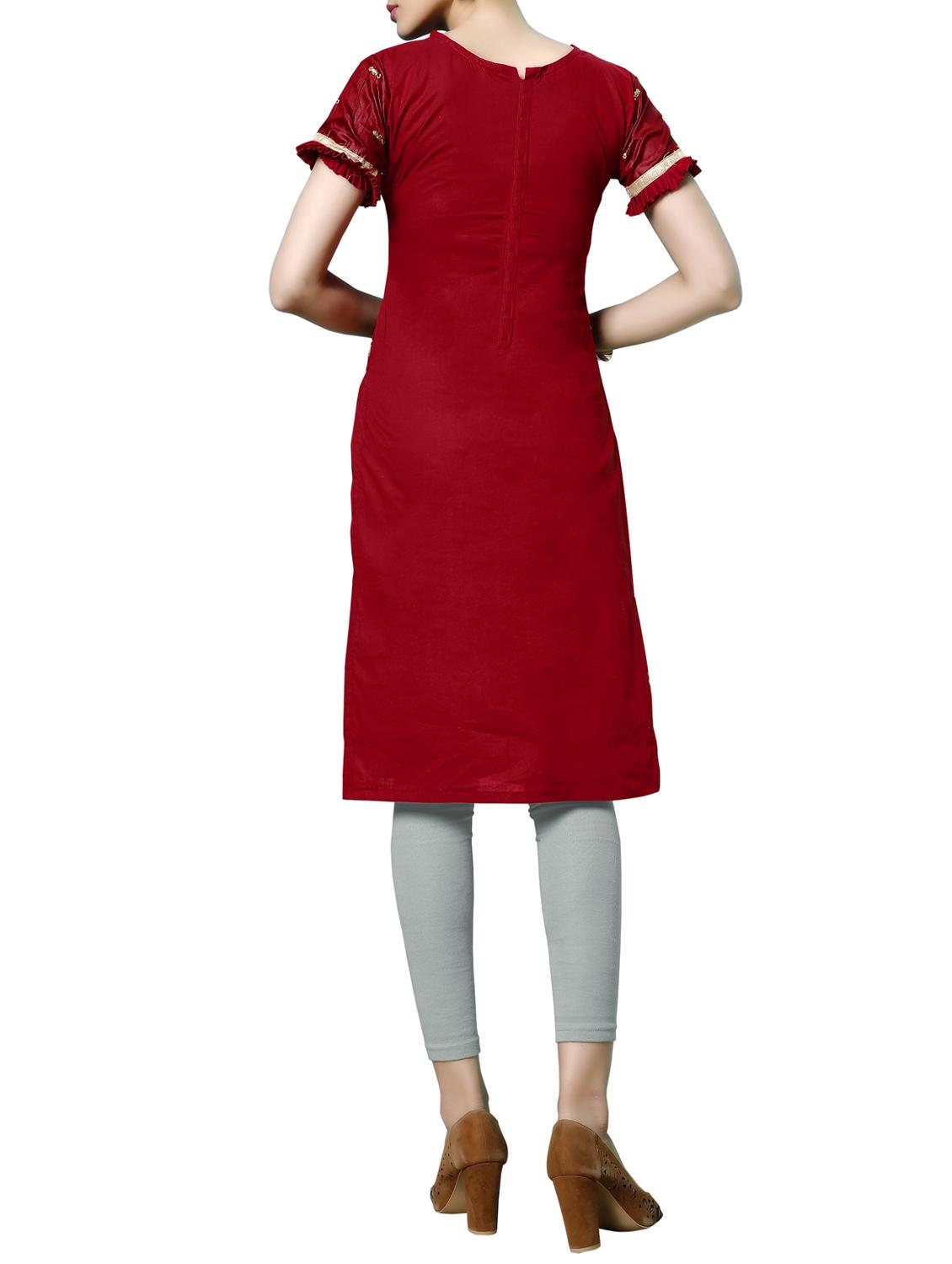 embroidered unstitched suit - 16246900 - Zoom Image - 3