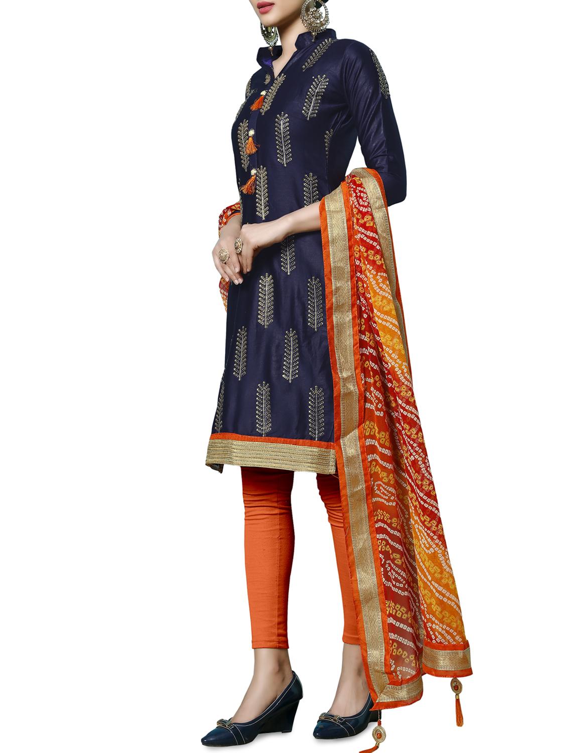 embroidered unstitched suit - 16246904 - Zoom Image - 2