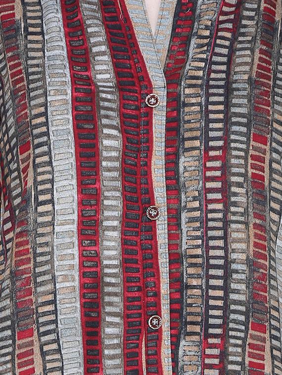 printed straight kurta - 16246960 - Zoom Image - 4