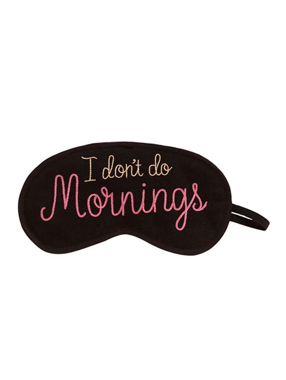 black cotton women eye mask - 16247000 - Zoom Image - 1