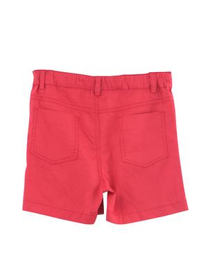 red cotton shorts shorts - 16247128 - Standard Image - 2