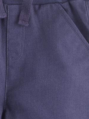 grey cotton shorts - 16247131 - Standard Image - 3