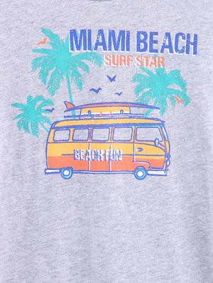 grey cotton tshirt - 16247136 - Standard Image - 3