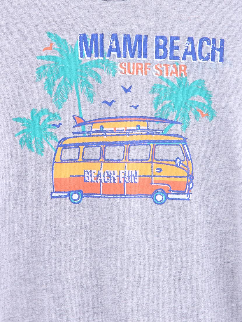 grey cotton tshirt - 16247136 - Zoom Image - 3