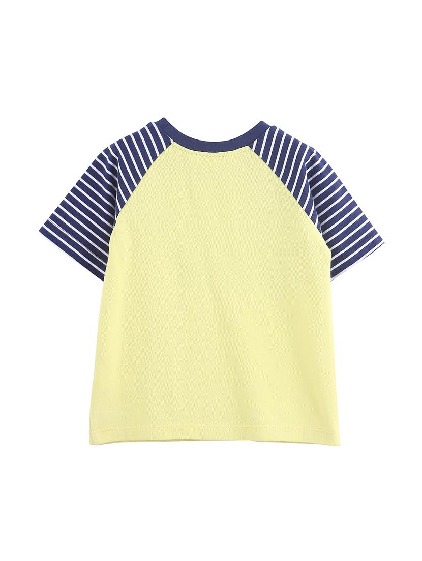yellow cotton tshirt - 16247137 - Zoom Image - 2