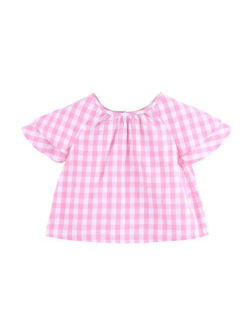 pink cotton regular top - 16247167 - Standard Image - 1