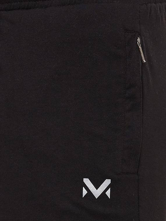 black cotton shorts - 16248392 - Zoom Image - 4