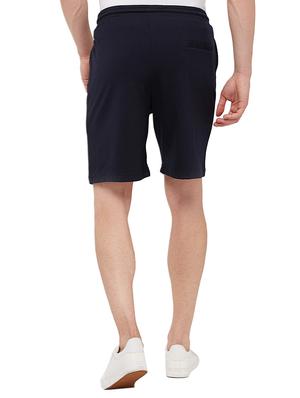 navy blue cotton shorts - 16248395 - Standard Image - 3