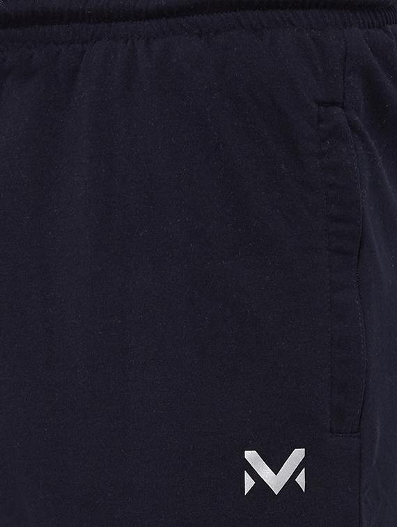 navy blue cotton shorts - 16248395 - Zoom Image - 4