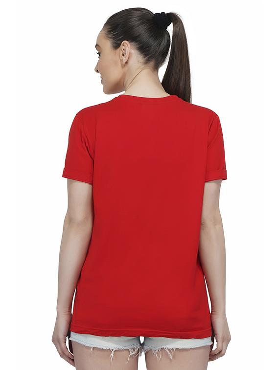 crew neck quirky text tee - 16249743 - Zoom Image - 3