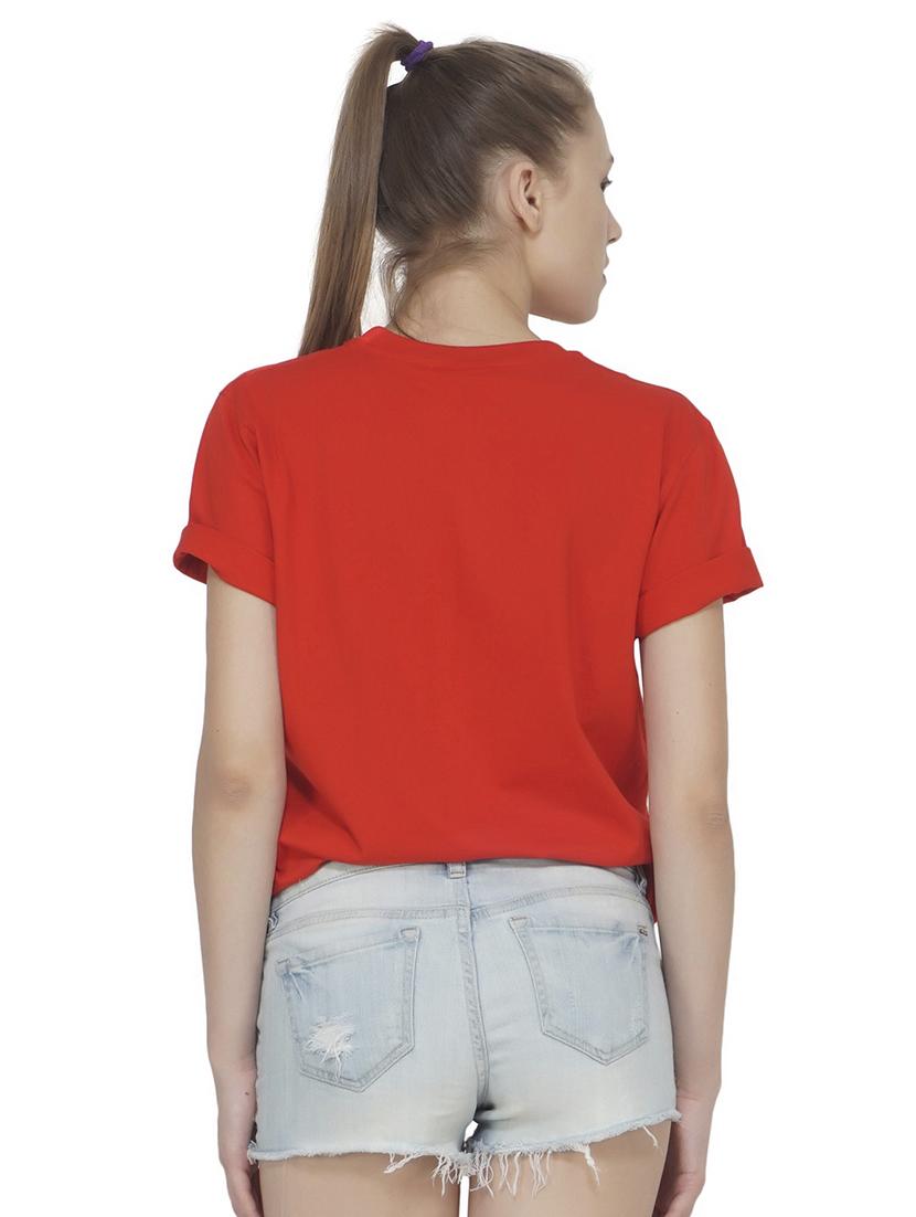 crew neck slogan text tee - 16249750 - Zoom Image - 3