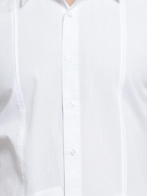 white solid casual shirt - 16250064 - Standard Image - 5