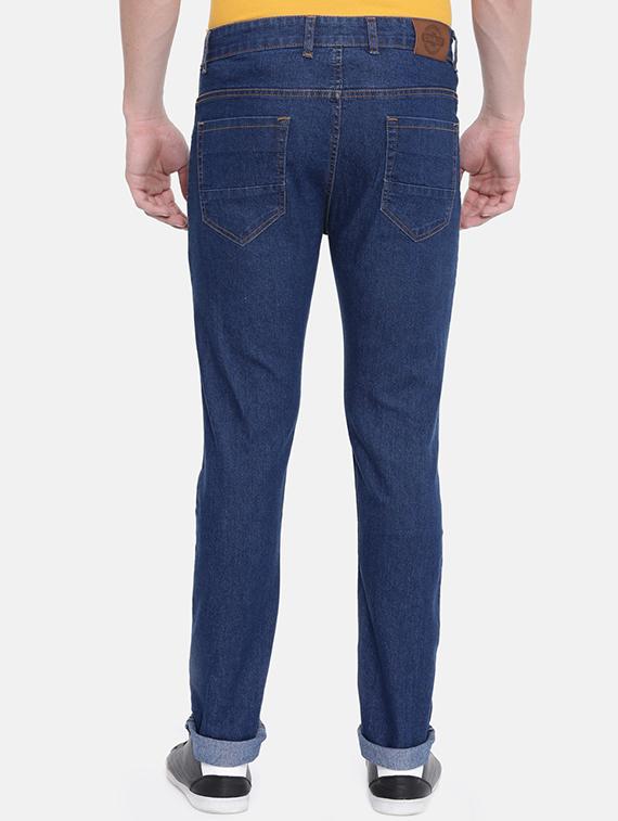 blue denim plain jeans - 16250102 - Zoom Image - 3