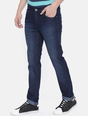 blue heavy washed jeans - 16250105 - Standard Image - 2